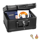 0.15 cu. ft. Molded Fire-Resistant Portable Chest with Carry Handle