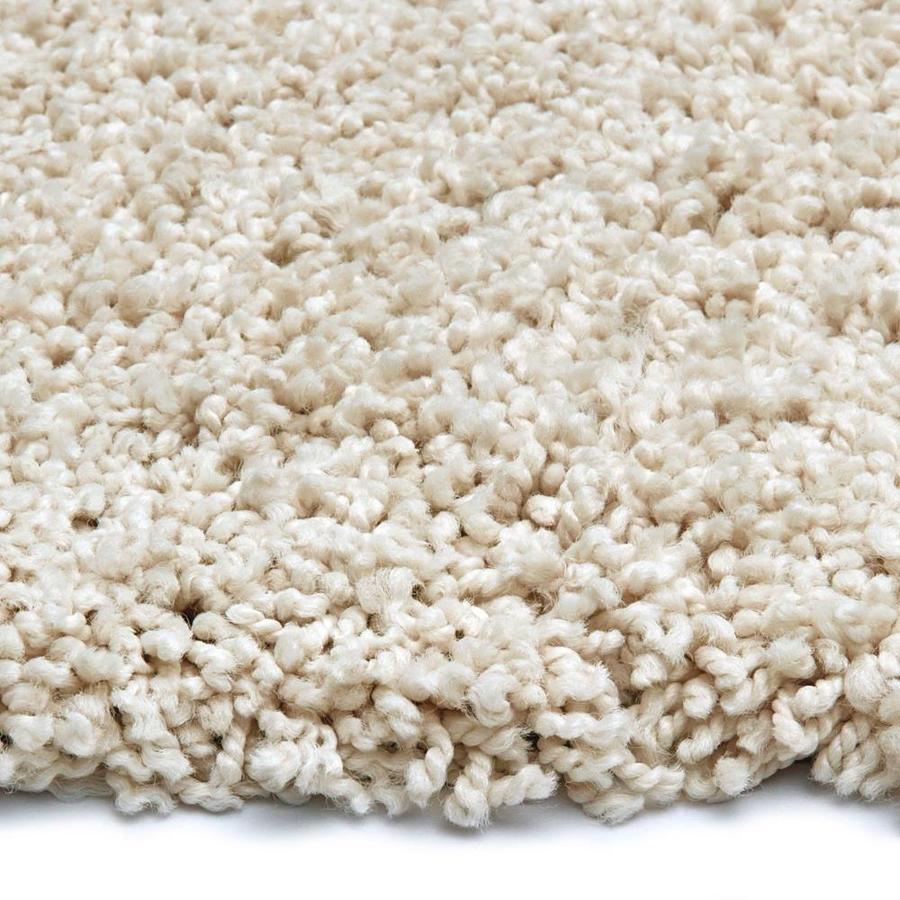 Shaw Floorigami Plume Perfect Cattails DIY Carpet 4-Pack 24-in Cattails Shag/Frieze Peel-and-Stick Carpet Tile