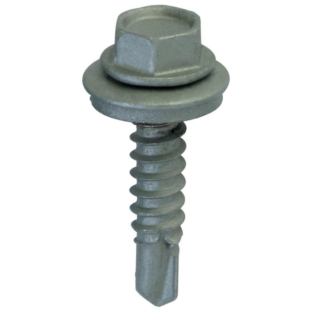 #12 x 1-1/2 in. External Hex Drive Washer Head Roofing Screws (300-Pack) - Super Arbor