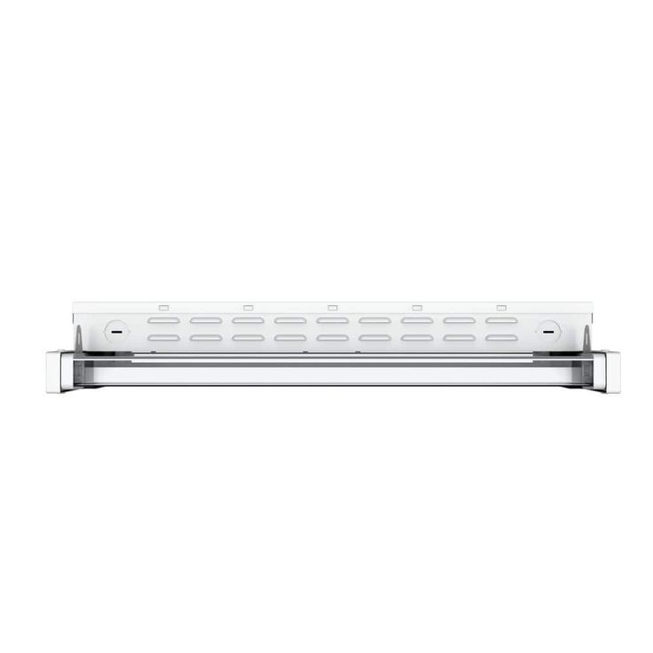 Commercial Electric 19 in. White Integrated LED Dimmable Linear High Bay with Adjustable Up Light, at 20000 Lumens, 5000K Daylight
