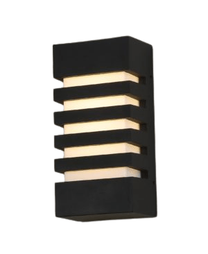Portfolio 11-in H Rust LED Outdoor Wall Light ENERGY STAR