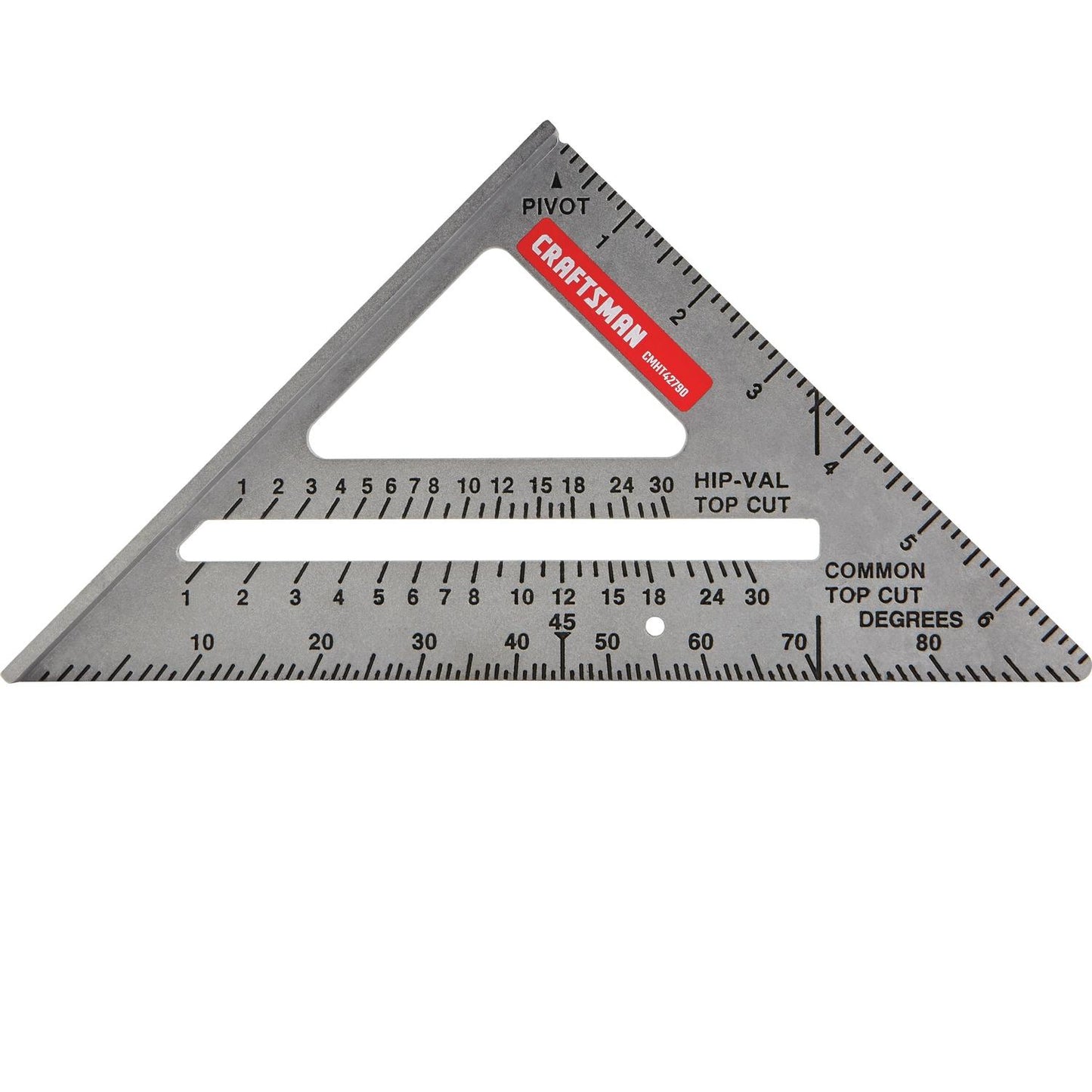 Craftsman 7 in. Aluminum Rafter Square - Durable and Lightweight