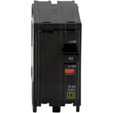 Square D QO 50-Amp 2-Pole Standard Trip Circuit Breaker