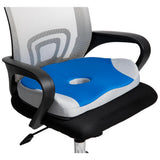 Blue Ergonomic Gel Seat Cushion - Super Arbor