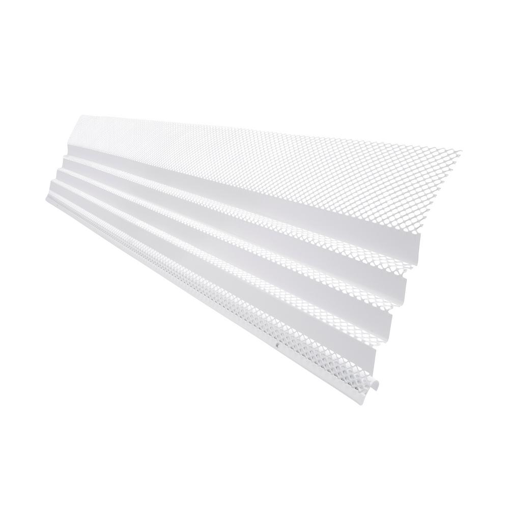 Hoover Dam 3 ft. White Gutter Guard