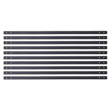 32-1/4 in. x 3/4 in. Black Matte Steel Contemporary Baluster Bulk Pack (30-Pack) - Super Arbor