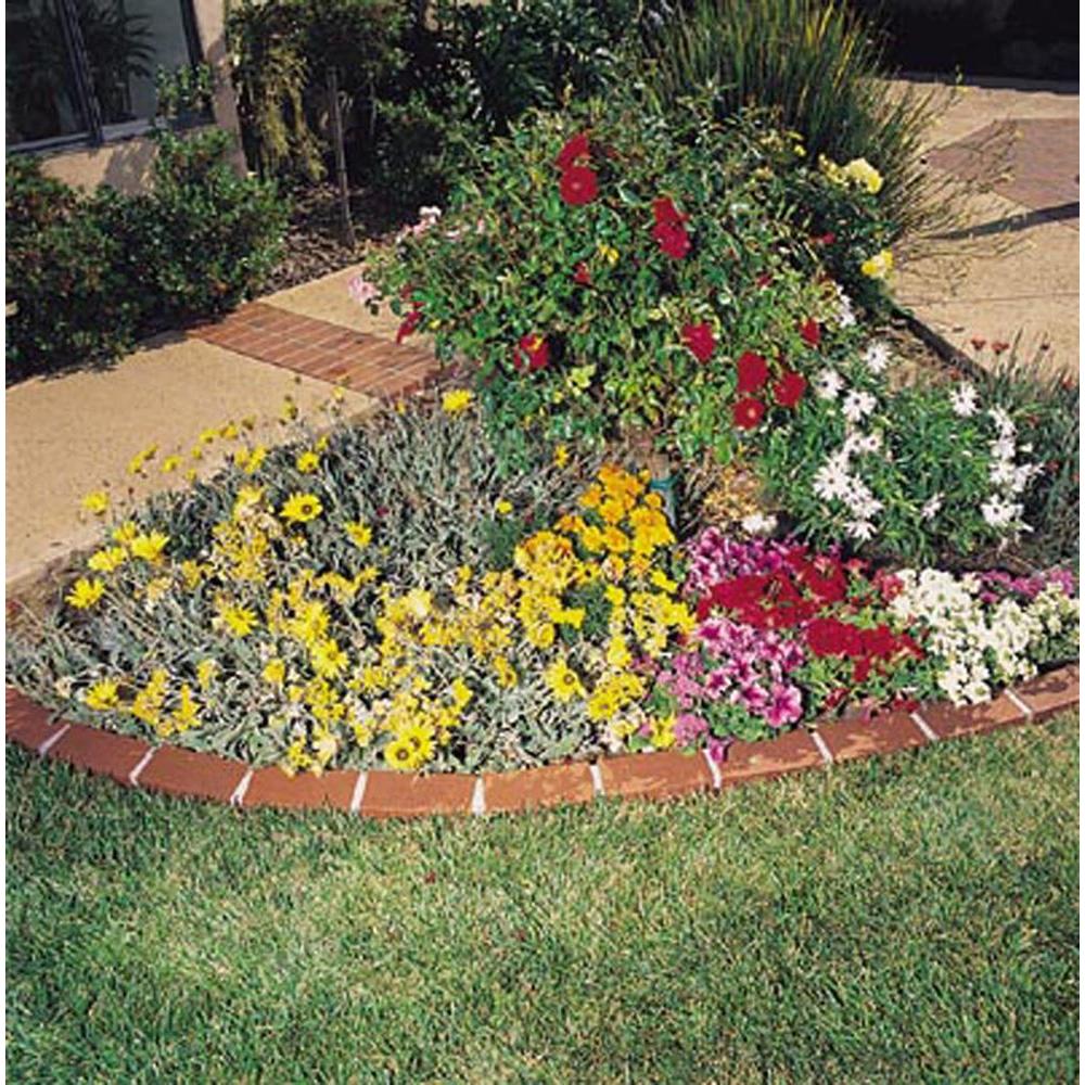 Argee 25 ft. Decorative Plastic Brick Edging - Super Arbor