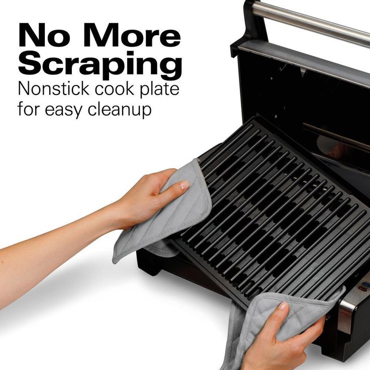 Searing Grill 118 in. Stainless Steel Indoor Grill with Non-Stick Plates