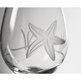 Starfish 18 fl. oz. Balloon Wine Glasses (Set of 4)