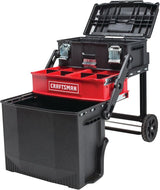 CRAFTSMAN 22-in 1-Drawer Black Metal Wheels Lockable Tool Box
