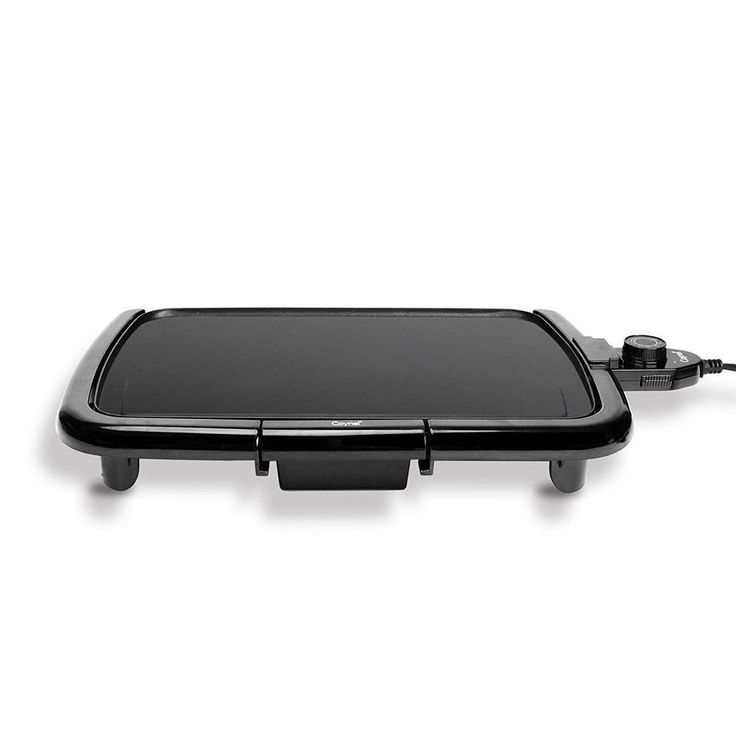 Nonstick Electric Skillet, Cool-TouchElectric, 1200-Watts, (Black)
