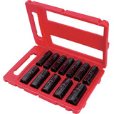 Craftsman 12 pc Metric Deep Impact Socket Set - 1/2 in. Drive, 6 Point