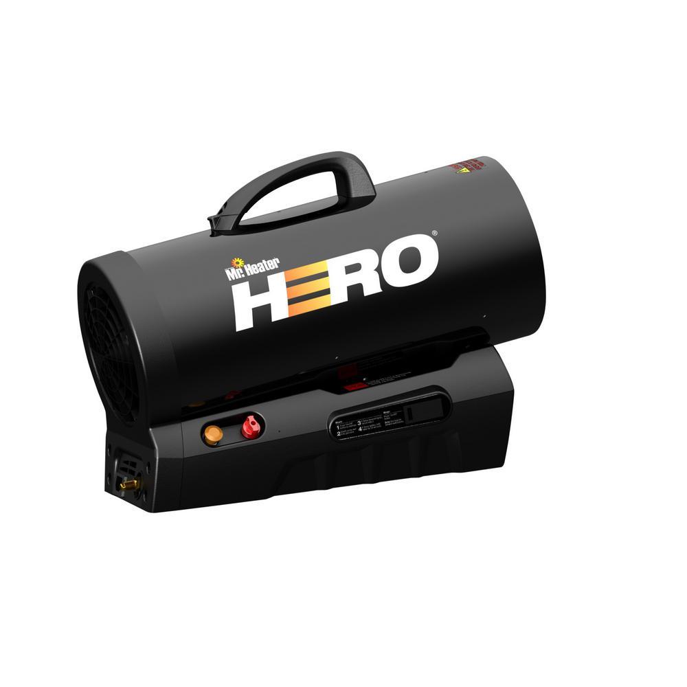 60,000 BTU Forced Air Propane Hero Heater - Super Arbor