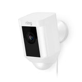 Spotlight Cam Wired Outdoor Rectangle Security Camera, White (3-Pack) - Super Arbor