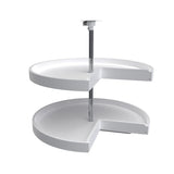 Rev-A-Shelf 2-Tier Plastic Pie-cut Cabinet Lazy Susan
