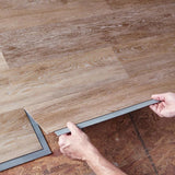 TrafficMaster Khaki Oak 6 in. W x 36 in. L Luxury Vinyl Plank Flooring (24 sq. ft. / case)