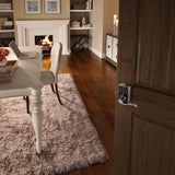 Camelot Aged Bronze Electronic Door Lock with Accent Door Lever - Super Arbor
