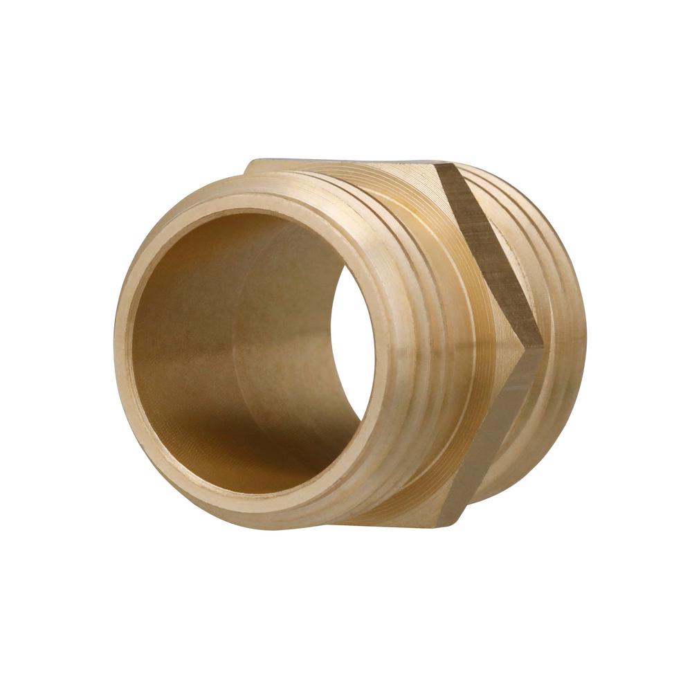 3/4 in. Brass Hose Nipple - Super Arbor