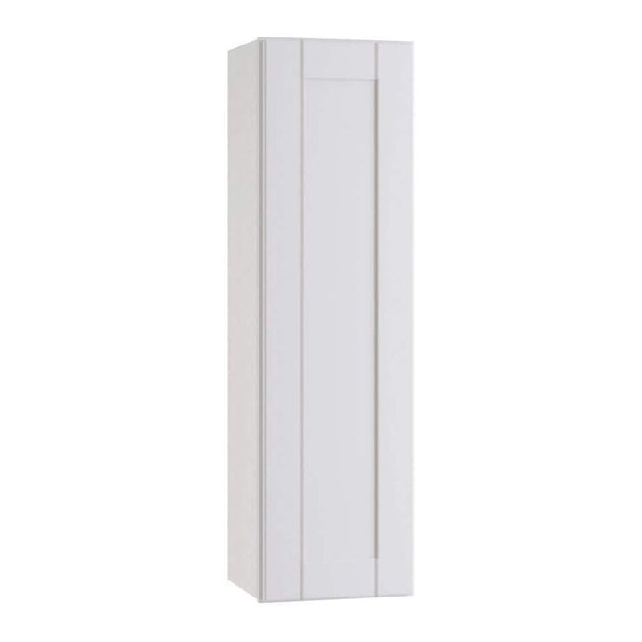 Home Decorators Collection Washington Vesper White Plywood Shaker Assembled Wall Kitchen Cabinet Soft Close Left 9 in W x 12 in D x 42 in H