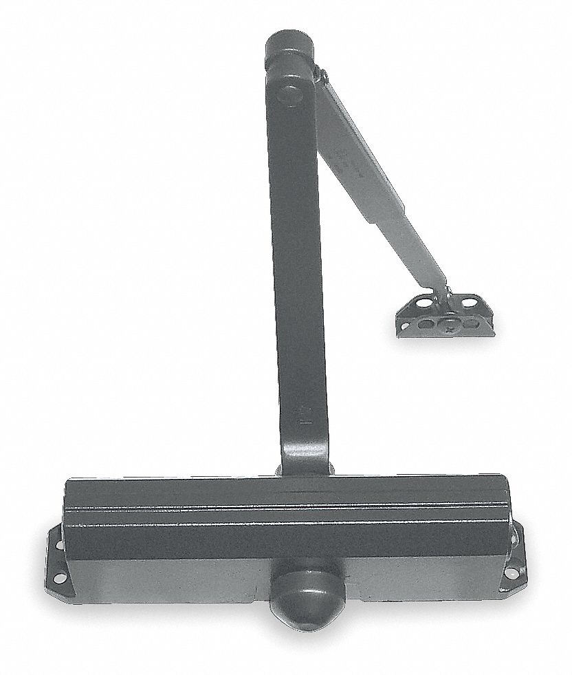NORTON DOOR CONTROLS Heavy Duty Door Closer - Grade 1, Dark Bronze