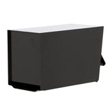 Locking Post Mount Mailbox with High Security Reinforced Patented Locking System, Black - Super Arbor