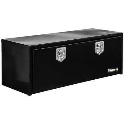 18 in. x 18 in. x 36 in. Gloss Black Steel Underbody Truck Tool Box - Super Arbor