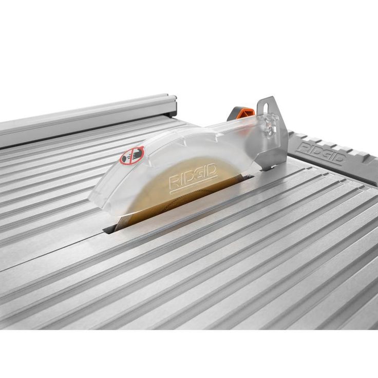 RIDGID 6.5 Amp Corded 7 in. Table Top Wet Tile Saw with Single-Paddle Mixer