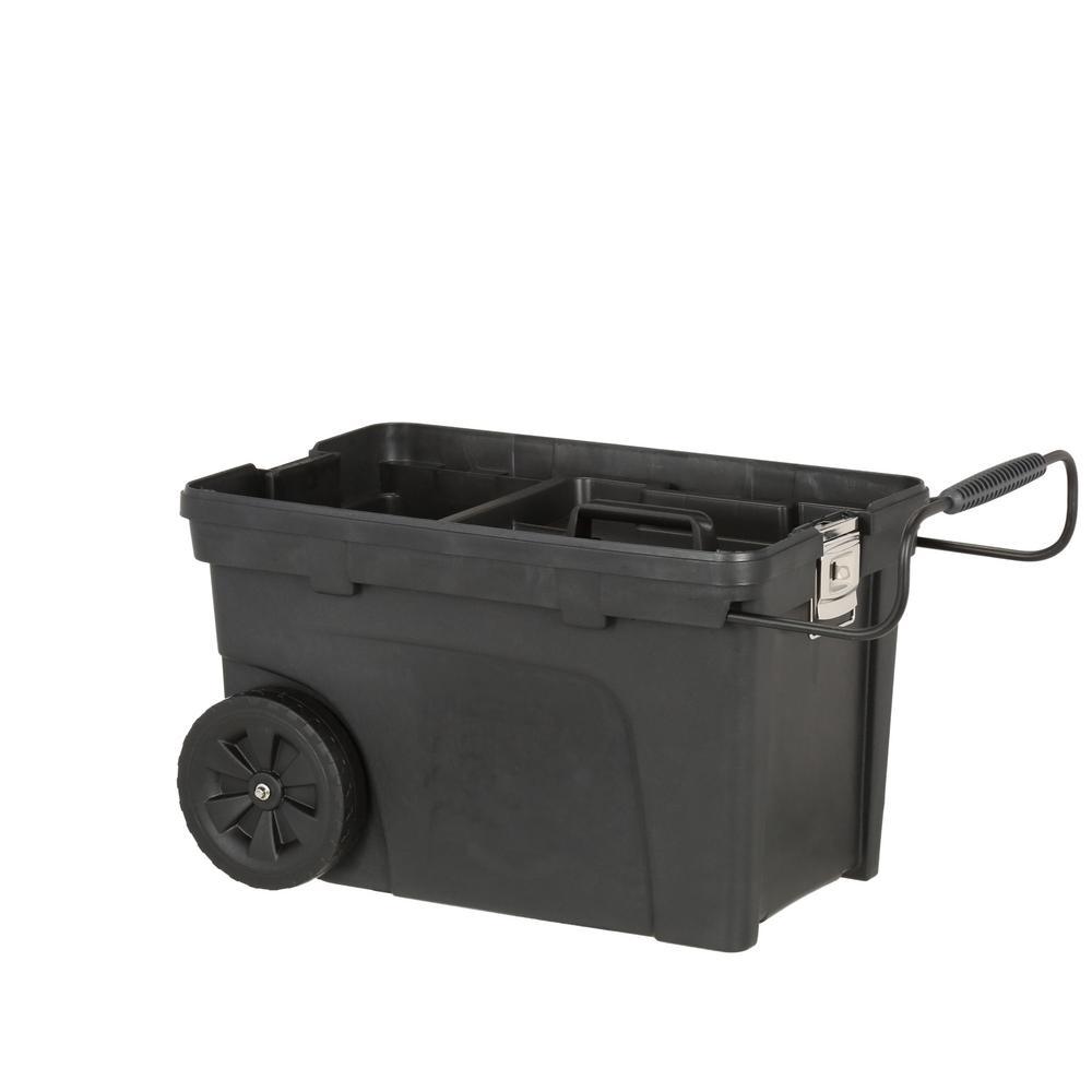 24 in. 17 Gallon Mobile Tool Box - Super Arbor