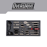 Craftsman OVERDRIVE 284-Piece Mechanic's Tool Set - Metric/SAE, Gunmetal Chrome