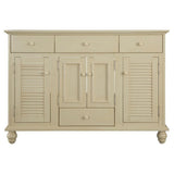 Cottage 48 in. W Bath Vanity Cabinet Only in Antique White - Super Arbor