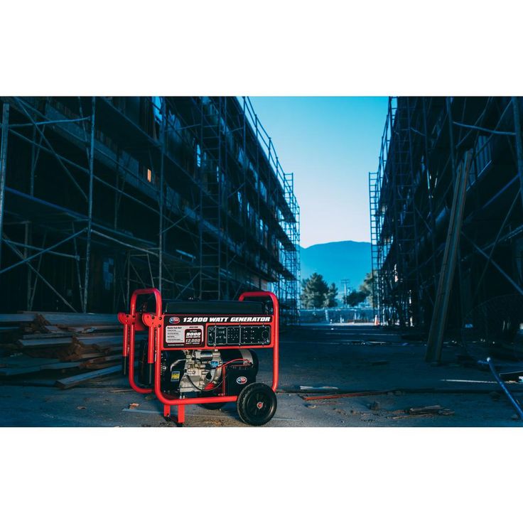 All Power 9000-Watt Gasoline Powered Electric Start Portable Generator with 459 cc Engine