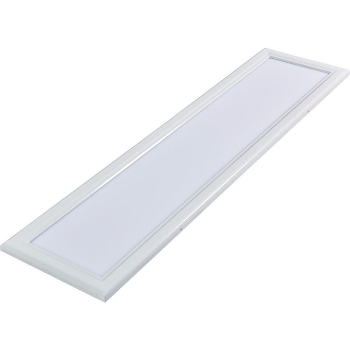 1 ft. x 4 ft. White Dimmable Edge-Lit 40-Watt 3000K Integrated LED Flat Panel Flushmount