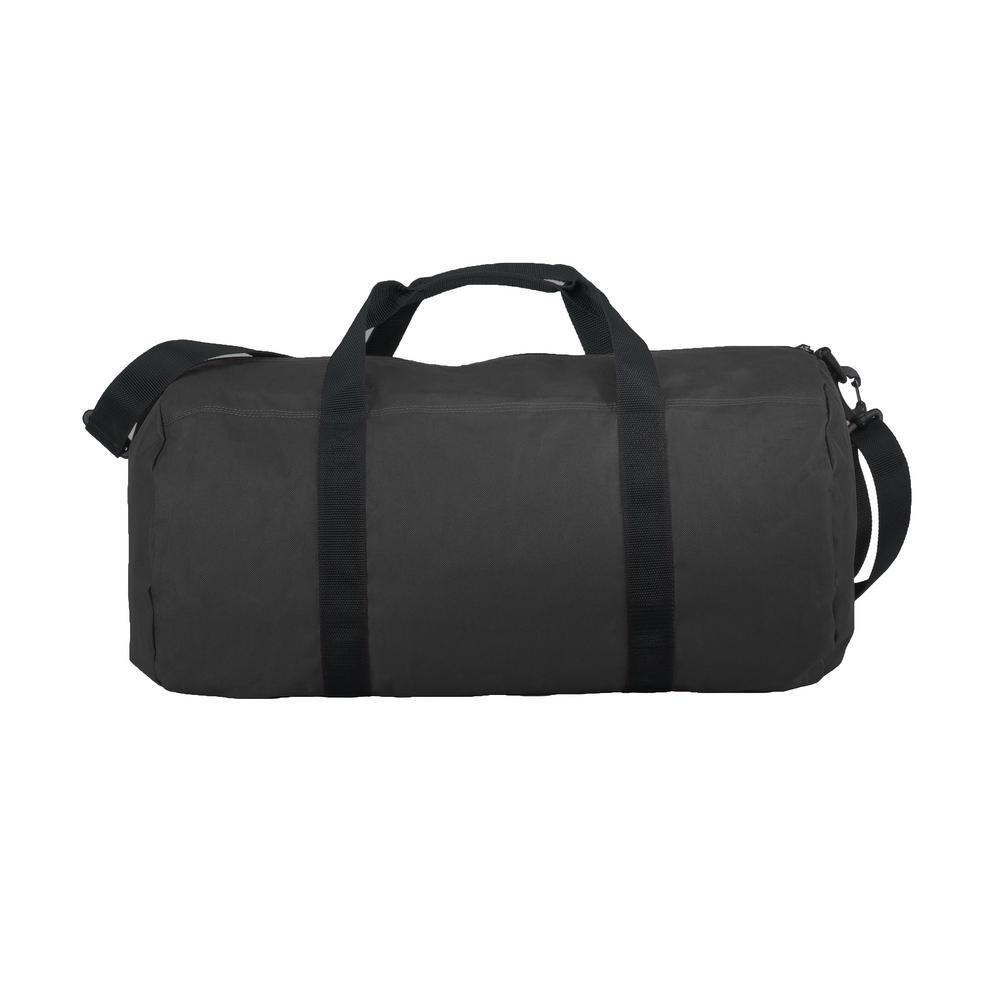21 in. Black Trade Medium Duffel and Utility Pouch - Super Arbor