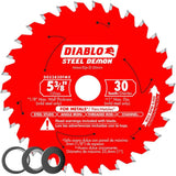 5-3/8 in. x 30-Teeth Metal Cutting Saw Blade with Bushings - Super Arbor