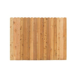 5/8 in. x 6 in. x 6 ft. Cedar Dog Ear Fence Picket (6-Pack) - Super Arbor