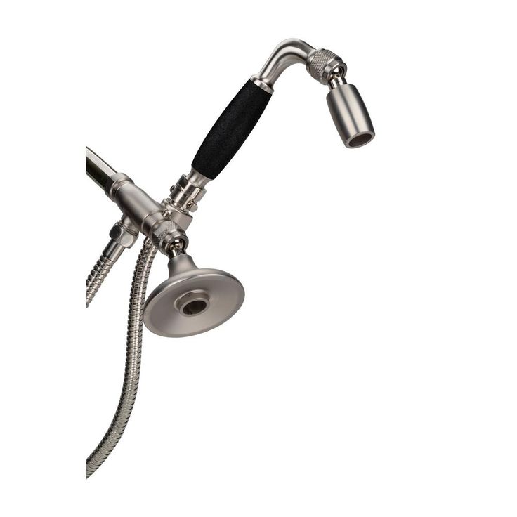 1-spray 3.25 in. Dual Shower Head and Handheld Shower Head in Oil Rubbed Bronze
