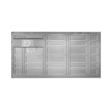 2 ft. x 4 ft. Ceiling LED Flat Panel Light, 5000K, 50-Watt, (2-Pack) - Super Arbor