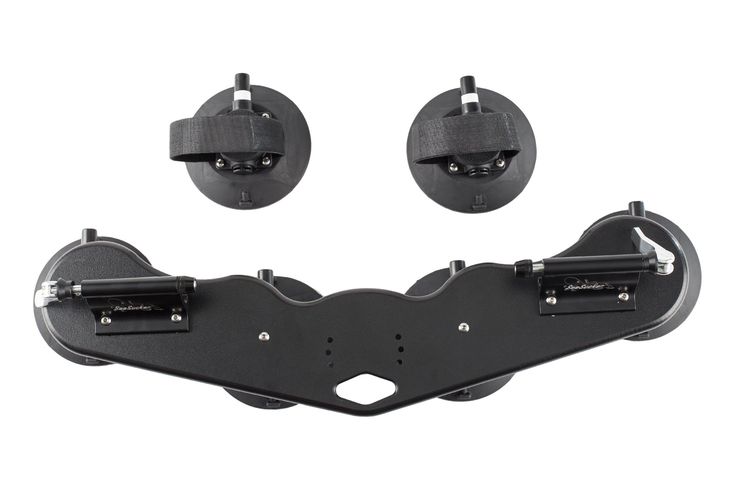 SeaSucker 827912081589 Mini Bomber 2 Bike Fork Mount Rack with 2 Rear Wheel Straps
