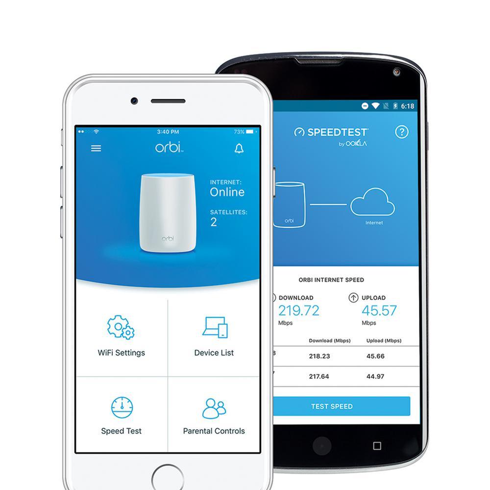 Orbi AC3000 Tri-Band WiFi System Add-on Satellite - Super Arbor