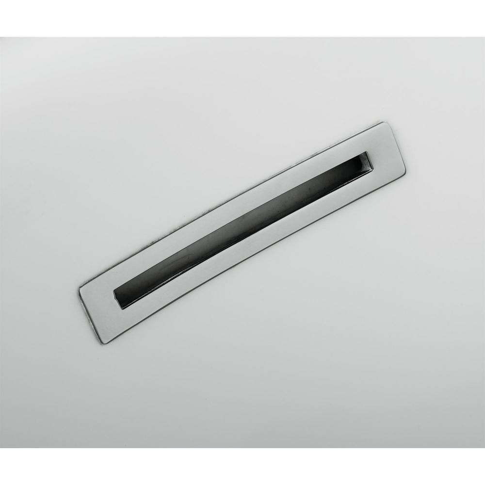 67 in. Acrylic Right Drain Oval Flat Bottom Freestanding Bathtub in White - Super Arbor