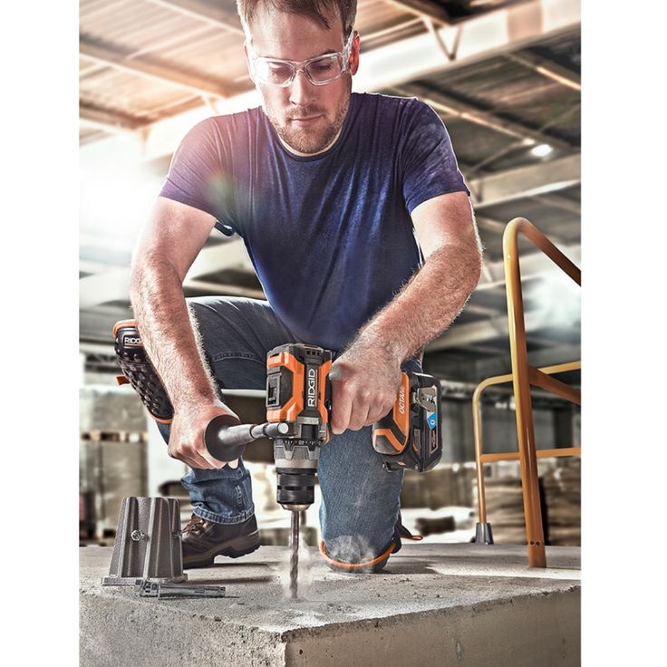 18-Volt OCTANE Cordless Brushless 1/2 in. Hammer Drill/Driver with 18-Volt Lithium-Ion 1.5 Ah Battery
