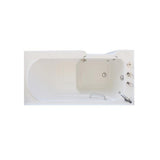 5 ft. Rectangular Left Drain Walk-In Non-Whirlpool Tub in White - Super Arbor