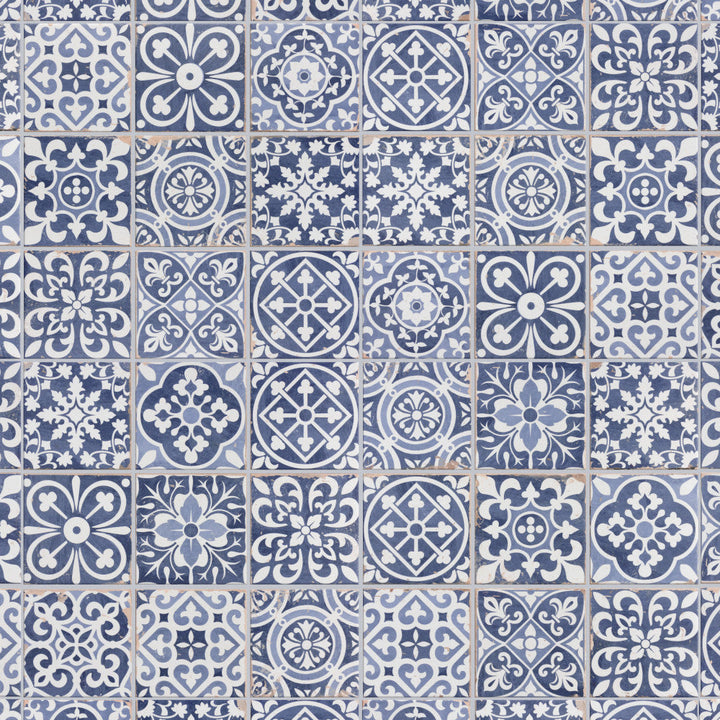 Merola Tile Faenza Azul 13 in. x 13 in. Ceramic Floor and Wall Tile (12.2 sq. ft./Case)