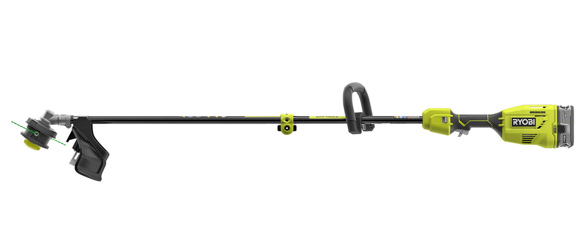 RYOBI ONE+ 18V Brushless Attachment-Capable Cordless String Trimmer (Tool-Only)