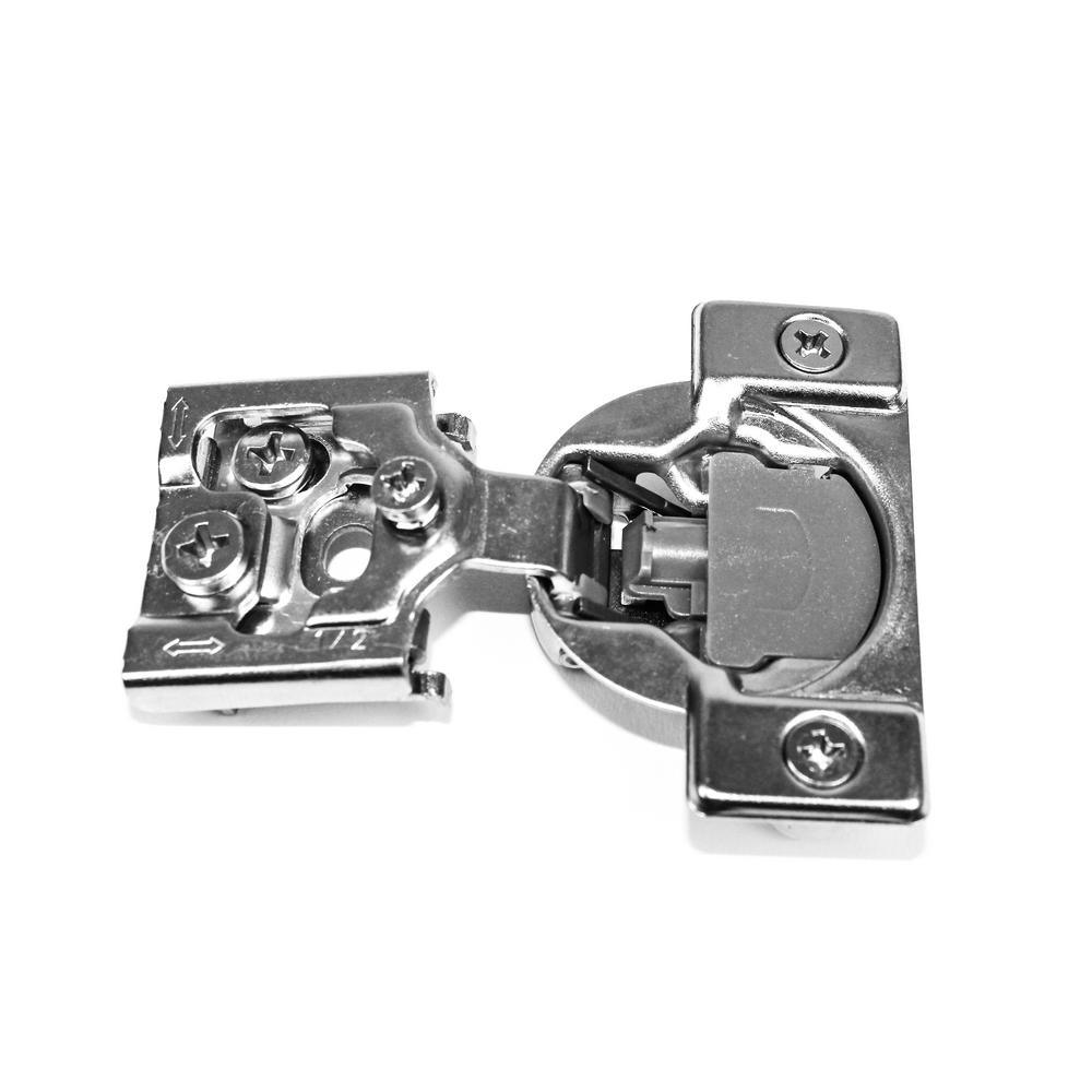 105¬∞ 1/2 in. (35 mm) Overlay with Dowel, Soft Close Face Frame Cabinet Hinges with Installation Screws (30-Pairs) - Super Arbor