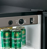 GE Profile 150-Can Capacity 5.3-cu ft Stainless Steel Freestanding/Built-In Beverage Center, Model PCR06BATSS
