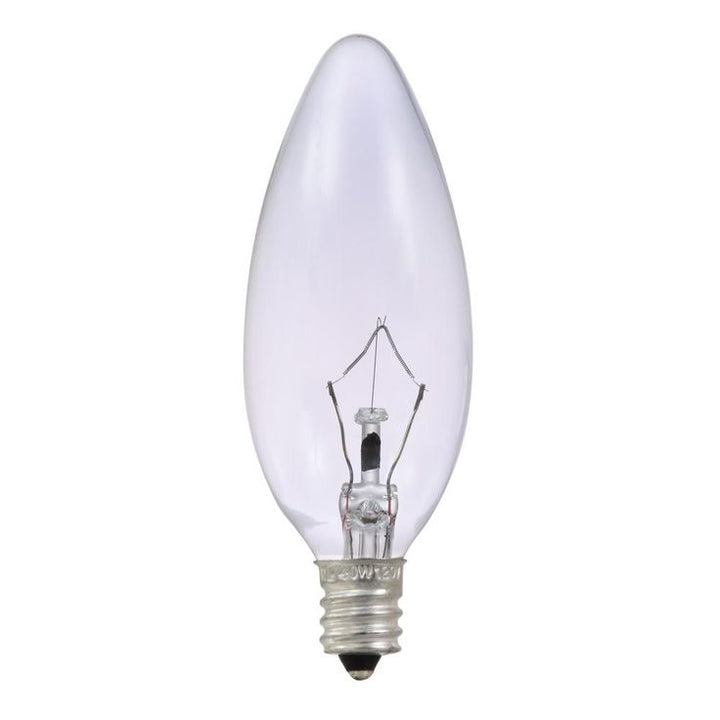Sylvania 40-Watt B10 Clarity Incandescent Light Bulb (4-Pack)