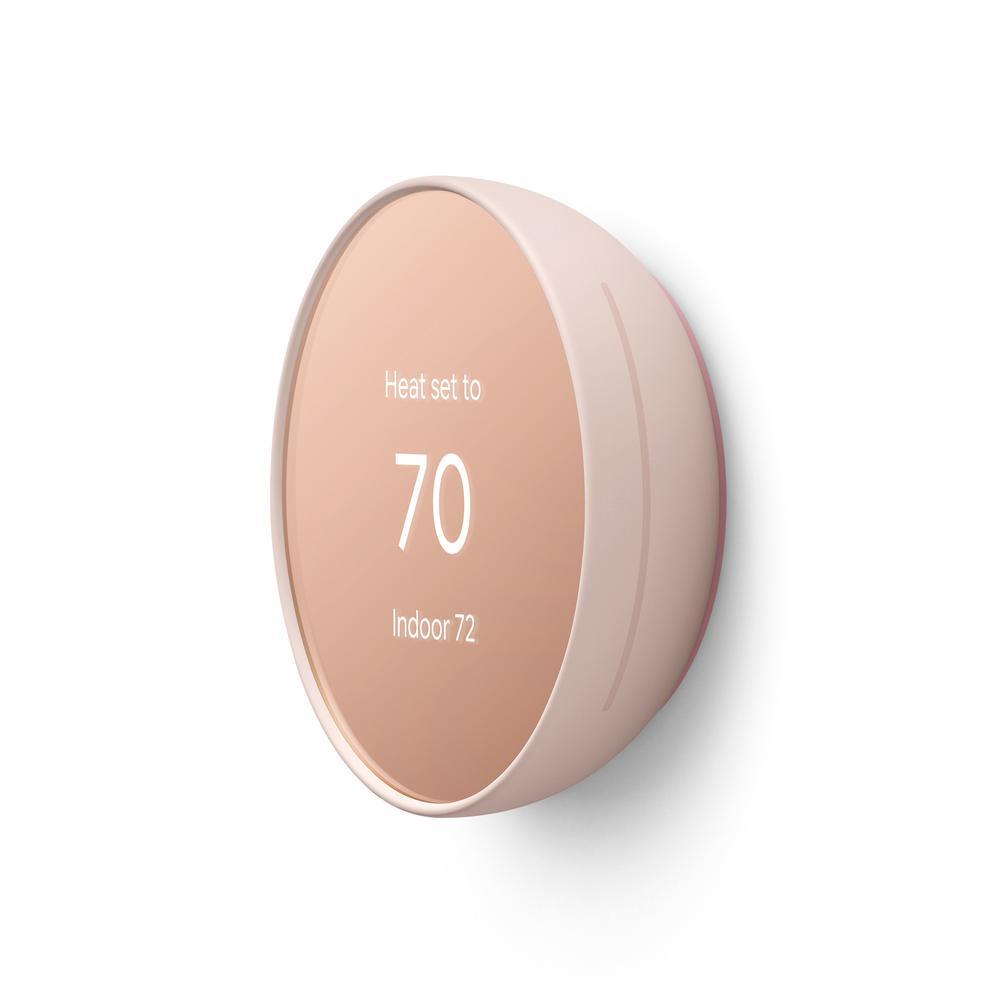 Nest Thermostat - Smart Programmable Wi-Fi Thermostat - Sand - Super Arbor