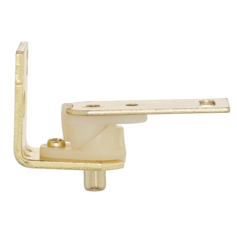 Hinge Set, Cafe Door Style, Brass - Super Arbor