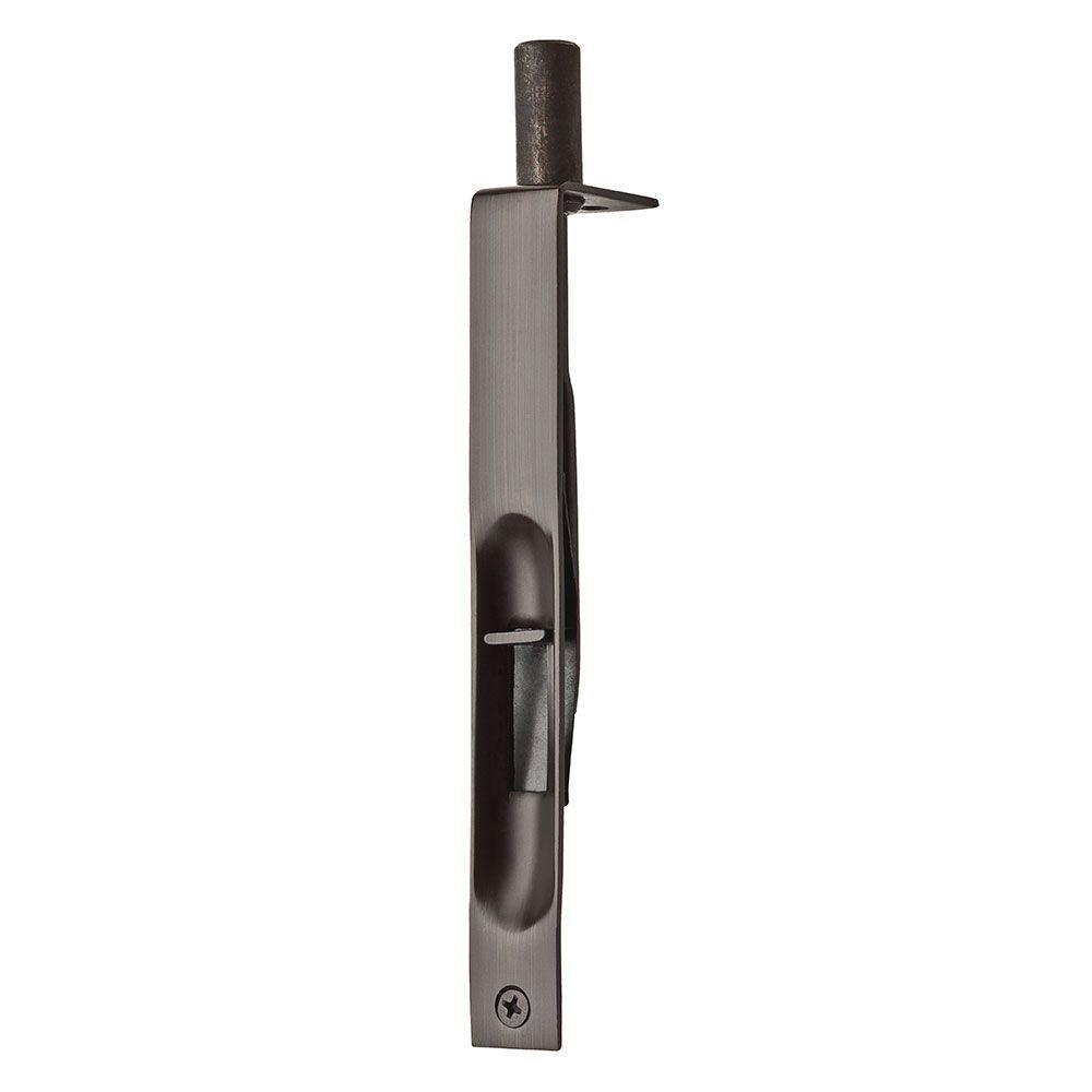 Flush Bolt in Satin Nickel - Super Arbor